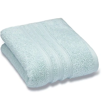 Immagine di Catherine Lansfield Zero Twist Asciugamano da bagno in cotone morbido e assorbente, colore: blu uovo d&#039;anatra
