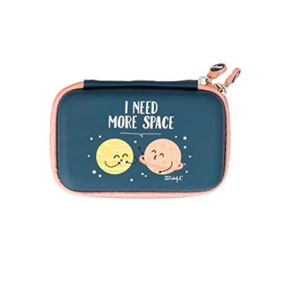 Immagine di WONDEE Astuccio Mr Wonderful, Regali Originali per donna Custodia gadget tecnologici, disco rigido da 2,5&quot;, caricabatterie, cavi, cuffie, Powerbanks Wonderful