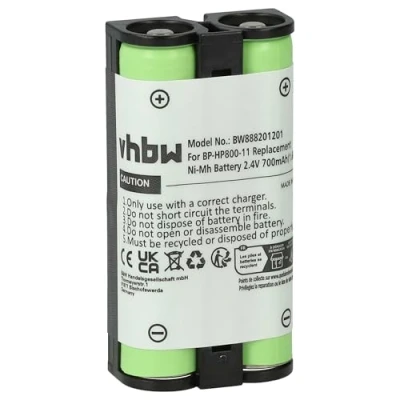 Immagine di vhbw batteria compatibile con Sony MDR RF995, RF995RK, WH RF400 auricolari cuffie wireless (700mAh, 2,4V, NiMH)