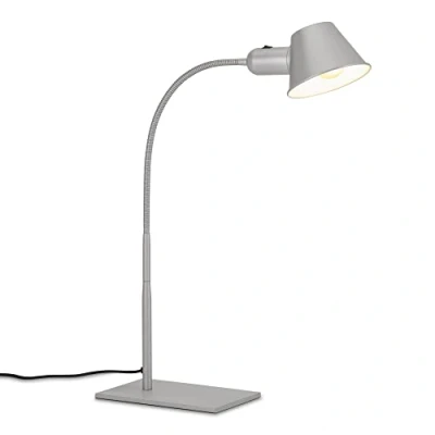 Immagine di BRILONER lampada da tavolo flessibile, regolabile, con interruttore a levetta, 1x presa E27 max. 10 watt, cavo incluso, cromo opaco, 65 cm