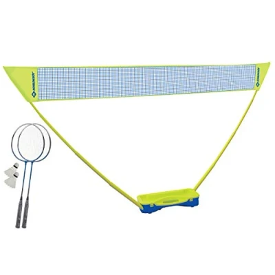 Immagine di Schildkroet, Funsports, set da badminton compatto Turtle, unisex, multicolore, piccolo