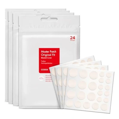 Immagine di COSRX Acne Master Patch Original Fit (96 Pezzi), Cerotti per Brufoli, Pimple Patch, Brufoli da Acne, Cura Della Pelle, Skincare Coreana (4 Pezzi Unità))
