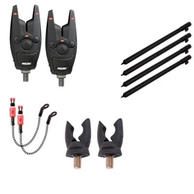 Immagine di Set di Allarme Morsi Prologic Bat 2 canne Kit carpfishing