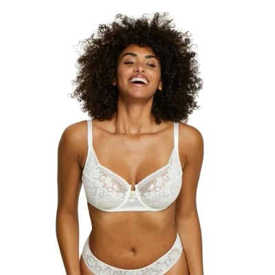 Immagine di SANS COMPLEXE Suzie Reggiseno Classico con Ferretto, Ivoire, 4D Donna
