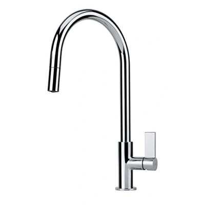 Immagine di Franke Ambient Pull out Miscelatore Monocomando Lavello con erogatore Estrai 115.0373.947 Chrome, 409x216 mm