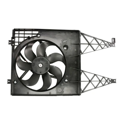 Immagine di NRF 47744 ventola radiatore 350 12 150 con telaio (telaio) VOLKSWAGEN: Golf 4, Polo IV Hatchback, III Hatchback