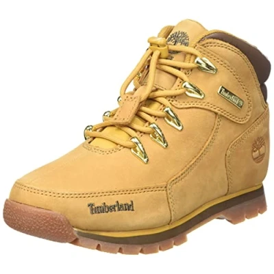 Immagine di Timberland Euro Rock, Stivali Unisex Bambini e ragazzi, Marrone (Wheat Nubuck), 21 EU