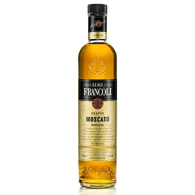 Immagine di LUIGI FRANCOLI GRAPPA DEL PIEMONTE AMBRATA MOSCATO 70 CL