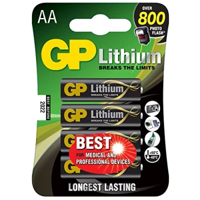 Immagine di GP Batteries GP15LF562C4 Batteria Stilo (AA) Litio 1.5 V 4 pz.