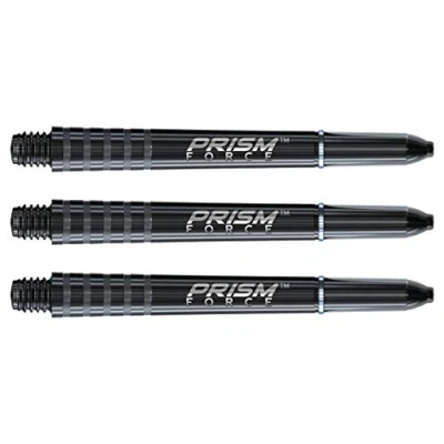 Immagine di WINMAU Prism Force Nero Solido Medio in Dardo Policarbonato 1 Set per Confezione (3 Alberi Totale)