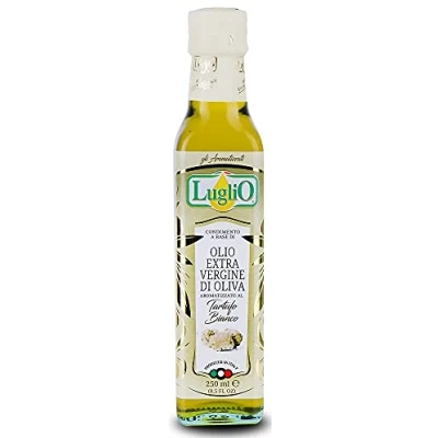 Immagine di Olio Luglio Condimento a Base di Extra Vergine Aromatizzato (250 ml) Tartufo Bianco