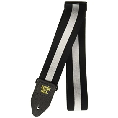 Immagine di Ernie Ball Stretch Comfort Racer Tracolla per chitarra, colore: Bianco