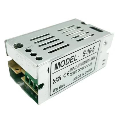 Immagine di LianShi 5V 2A 10w Protezione da cortocircuito e sovraccarico dell&#039;alimentatore switching Trasformatore Per la sorveglianza CCTV automazione industriale stampante 3D luce LED
