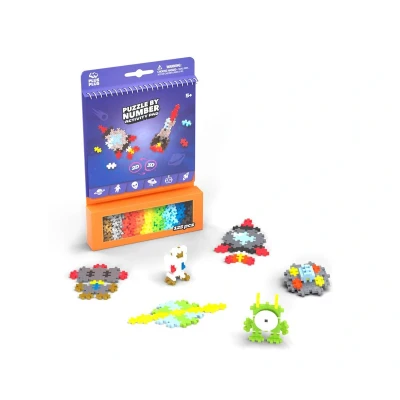 Immagine di Plus 3989 Geniale giocattolo da costruzione, Activity Pad Weltall, set di mattoncini per figure 2D e 3D, creativi bambini dai 5 anni in su, 125 pezzi