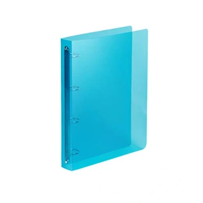 Immagine di Favorit, Raccoglitore Polipropilene Lumina, 22 x 30, 4 Anelli Tondi Diametro 30 mm, Blu