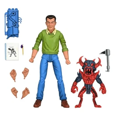 Immagine di NECA Teenage Mutant Ninja Turtles (Mirage Comics) Action figure da collezione in scala 1:7, Kirby