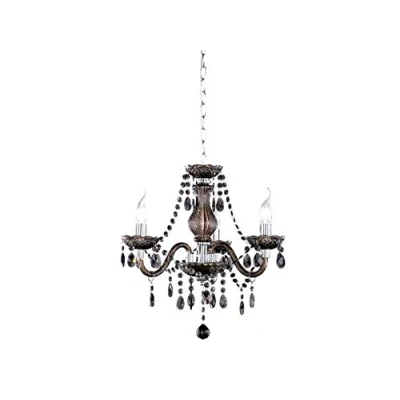 Immagine di Reality Leuchten R11073002 Lampadario, 40 W, Nero, 150 x cm