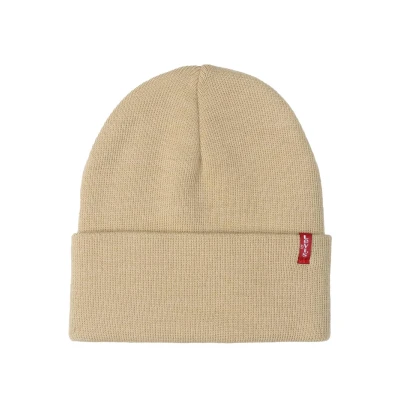 Immagine di Levi&#039;s Slouchy TAB Beanie Unisex Berretto, Taglia: One Size, Light khaki