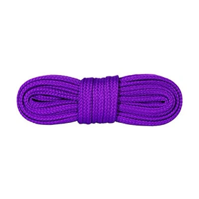 Immagine di Kaps Lacci per Scarpe da Ginnastica, Stringhe e Calzature Casual, Fatti in Europa, Diversi Colori Misure (140 cm 55 inch 8 a 10 paia di asole/Viola)