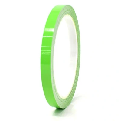Immagine di 10m Strisce adhesive decorative per auto moto barca e modellismo in vari colori autoadesive Lunghezza (7mm, Verde lime)