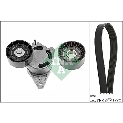 Immagine di INA 529 0136 10 Kit cinghie Poly V Controllare corsa libera generatore ed ev. sostituire RENAULT: ESPACE 4