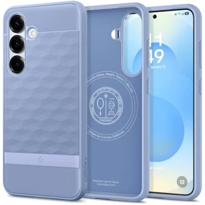 Immagine di Spigen Cover Parallax MagFit Compatibile con Samsung Galaxy S25 Plus Porpora