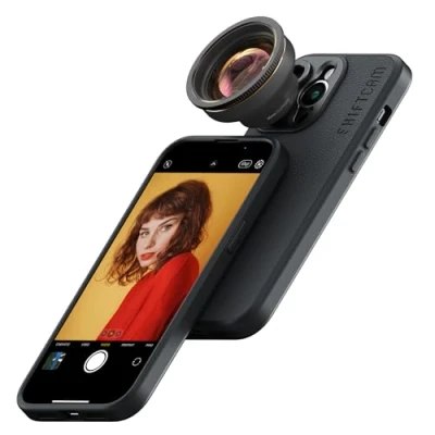 Immagine di Shiftcam Teleobiettivo LensUltra da 60 mm, ingrandimento 2x, distanza di messa a fuoco 30 40 cm, cattura bellezza lontana, ritratti lusinghieri, zoom ottico, design alta qualità