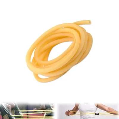 Immagine di SKYPRO tubo in lattice naturale, lunghezza 3 m, chirurgico gomma elastica, diametro esterno 2 mm, 4 mm