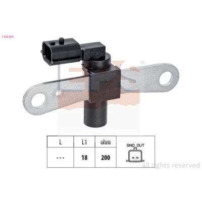 Immagine di EPS 1.953.659 Generatore di Impulsi Made in Italy OE Equivalent RENAULT: TWINGO 2, Wind, DACIA: Logan I Pick up, MCV, Sandero