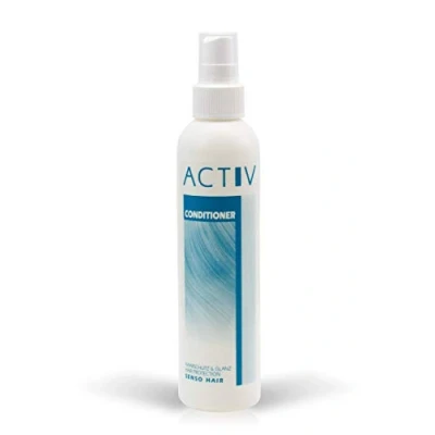 Immagine di Luttmann Activ Balsamo spray da 200 ml per la cura di parrucche fatte capelli veri, sintetiche, parti extensions