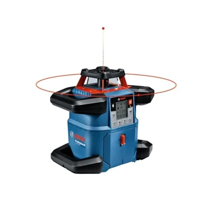 Immagine di Bosch Professional 18V System Livella laser rotante GRL 600 CHV,1 batteria 18V, 4Ah + caricabatteria, Connect, portata m,diametro, in valigetta