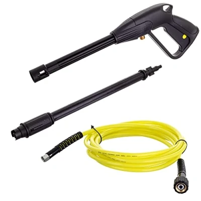 Immagine di Hobby Serie K Pistola per idropulitrice M22x1.5 con Tubo e lancia ad alta pressione Ugello regolabile Compatibile Kärcher da 10m