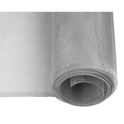 Immagine di Windhager zanzariera, Tessuto in Alluminio, Ideale Anche per Pozzi di Luce, Robusto, Resistente, Argento, 100 x 250 cm, 03621