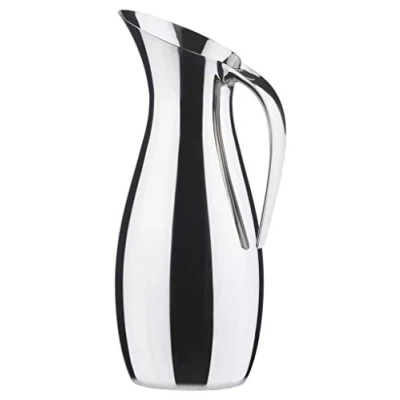 Immagine di Zone Denmark Rocks Caraffa per acqua da 1 l, in acciaio inox, diametro 12 cm, altezza 30 litro, lucido