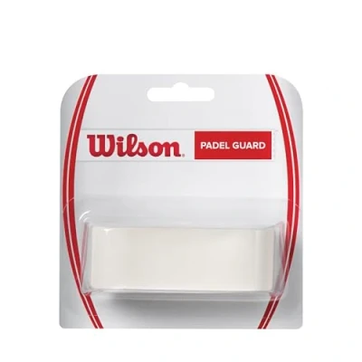 Immagine di Wilson Padel Guard, Nastro Adesivo Protettivo, 3.3 x 41 cm, per la Protezione Contro Il Contatto con Le Pareti e Pavimento, WRRR940100 Unisex, Trasparente