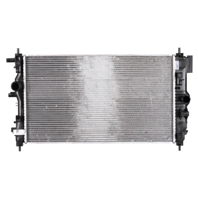 Immagine di NRF 53129 Radiatore motore Alluminio 680 382 28 con parti annesse Alette di raffreddamento saldate OPEL: Zafira C Tourer, Astra J Sports Tourer