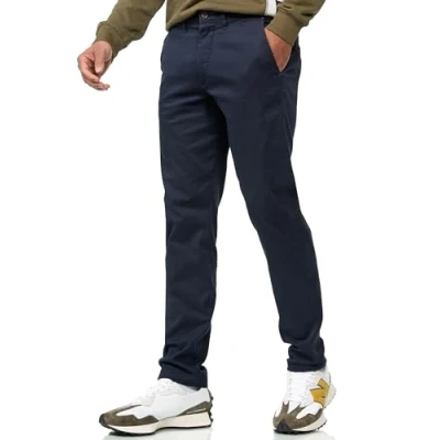Immagine di Indicode Uomini INWasling Pants Pantaloni Stretch in Cotone con 5 Tasche Navy 36/32