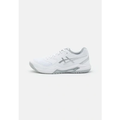 Immagine di Asics Dedicate Scarpe da tennis per tutte le superfici, Donna, Taglia: 37, White/pure silver Sintetico / tessuto