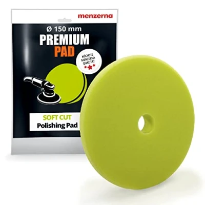 Immagine di detailmate, Set per lucidatura Composto da Lucido Menzerna Medium Cut 3 in 1, 250 ml, HCC 300, Cuscinetto Cera Heavy/Medium/Soft, Endless Finish, Control Cleaner, Panno Microfibra lucidante