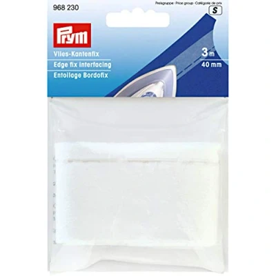 Immagine di Prym Edge Fix Interfacing, White, One Size