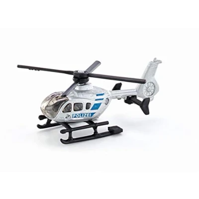 Immagine di siku 0807, Elicottero della polizia, Metallo e Plastica, Argento, Rotori mobili
