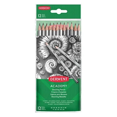 Immagine di DERWENT Academy™ matite grafite 5H 6B 12pz 2300412