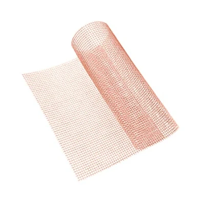 Immagine di 1 confezione da 40 maglia 99,9% puro schermo in rame a rete, rete fine tessuto di rame, 30,8 x 50,6 cm