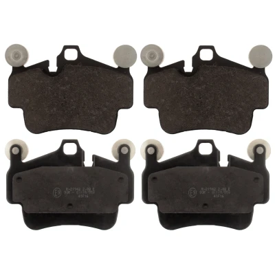 Immagine di FEBI BILSTEIN 116171 Kit pastiglie freno Assale anteriore Predisposto per contatto segnalazione usura PORSCHE: 911 Coupe, Targa