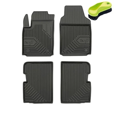 Immagine di FROGUM No.77 Set di tappetini perfettamente su misura per Fiat 500 dal 2007 Materiale TPE durevole