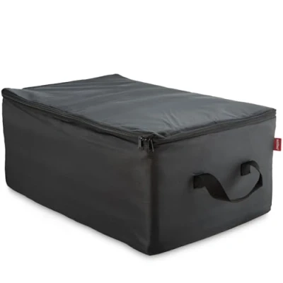 Immagine di achilles Organizer per il bagagliaio dell&#039;auto borsa frigo pieghevole Contenitore auto, multiuso, compatta e resistente Accessori interni auto Nero 57x37x25 cm