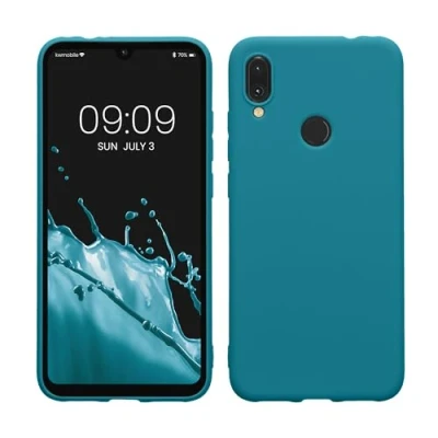 Immagine di kwmobile Custodia Compatibile con Xiaomi Redmi Note 7 / Pro Cover Back Case per Smartphone in Silicone TPU Protezione Gommata petrolio matt