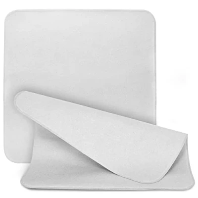 Immagine di 2PCS Panno per la Pulizia Compatibile con apple Display,Panno in Microfibra,Pulizia Shermo di Occhiali, Obiettivi,Computer,Smartphone,Schermi, Fotocamere (16 * 16 cm)