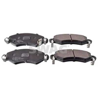 Immagine di SWAG 40 91 6387 Kit pastiglie freno Assale anteriore con segnalatore acustico usura SUZUKI: Ignis 2, Wagon R+ II Hatchback, I, OPEL: Agila A