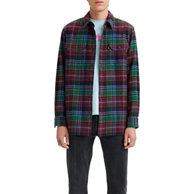 Immagine di Levi&#039;s Jackson Worker, Uomo, Ferdinand Plaid Evergreen, XS